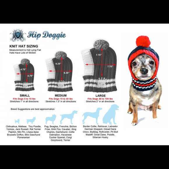 New England Patriots NFL Dog Pet Knit Hat - Picture 7 of 7